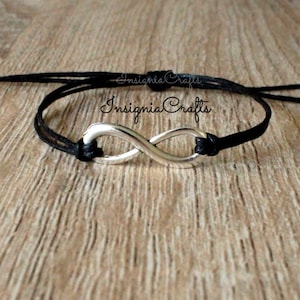 Infinity Bracelet Gifts For Men Mens Bracelet Long Distance Relationship Distance Bracelets Red String Bracelet Red String of Fate Bff Gifts