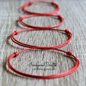 Family bracelets, Red String Bracelets, Red Bracelets, Mom Dad Baby Child Bracelet, Vegan Women Mens String Bracelet Mommy Family Gift