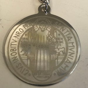 St. Benedict Medal 1.5 Inch Key chain