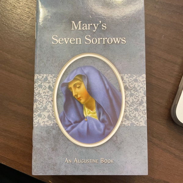 Mary's Seven Sorrows Prayer Book (Brand New) 3 x 5 Inch