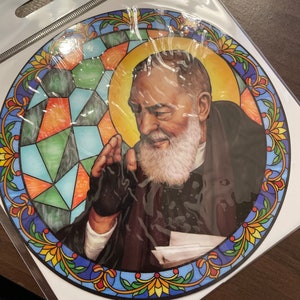 St. Padre Pio Decal (5.75 Inches)