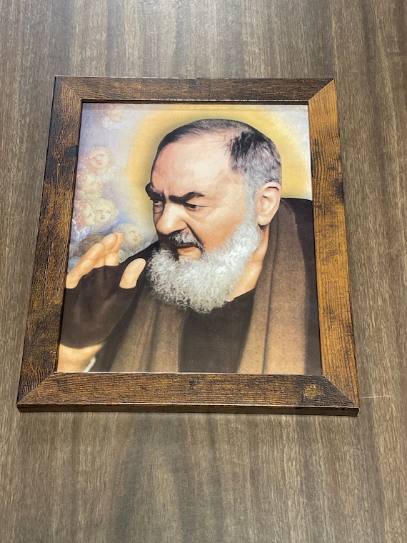 San Padre Pío Da Bendición Nuevo Impresión 8x10 - Etsy España