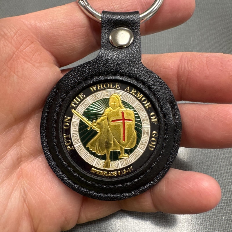 Armor of God Key Chain - Etsy
