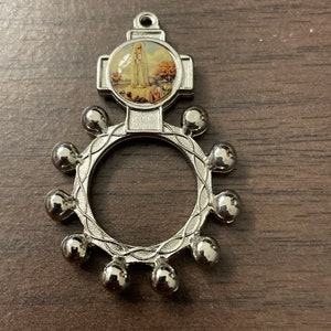 Our Lady Of Fatima Finger Rosary