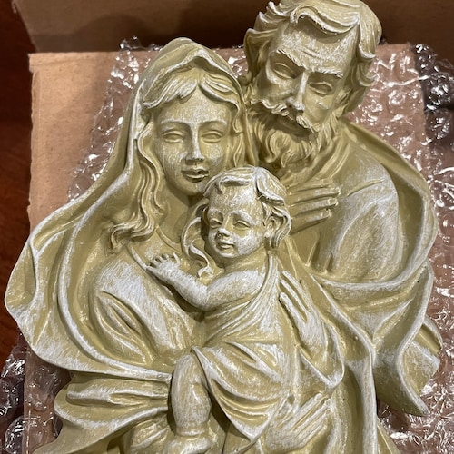 Buy Joseph's Studio Heavenly Protectors By Roman Exclusive Our Lady Of Grace Holy Water Font Resin And Stone Figurine, 7.25-Inch, Ivory, Neutral Online At Low Prices In India