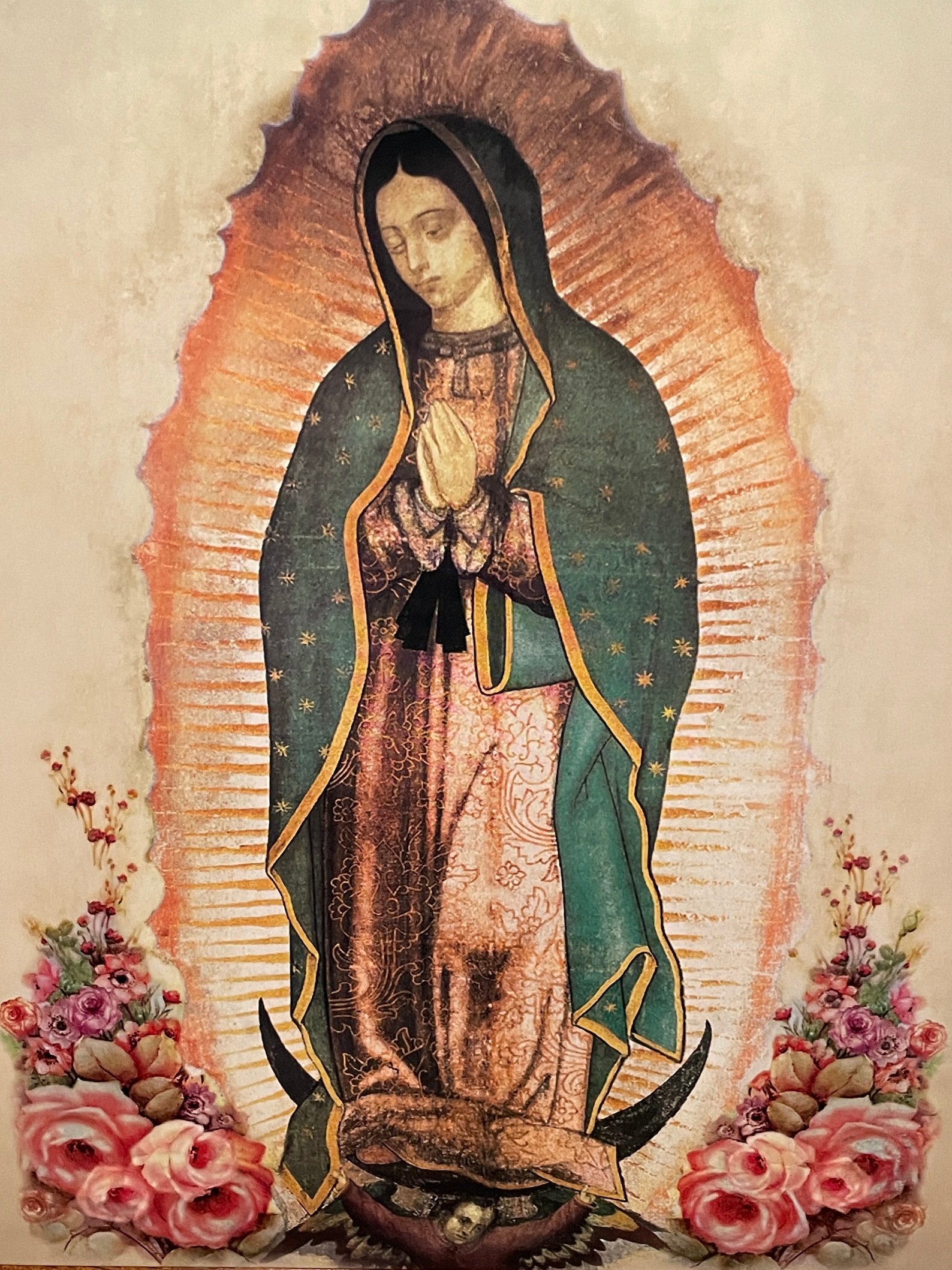 Our Lady of Guadalupe print Only 8X10 Inch - Etsy UK