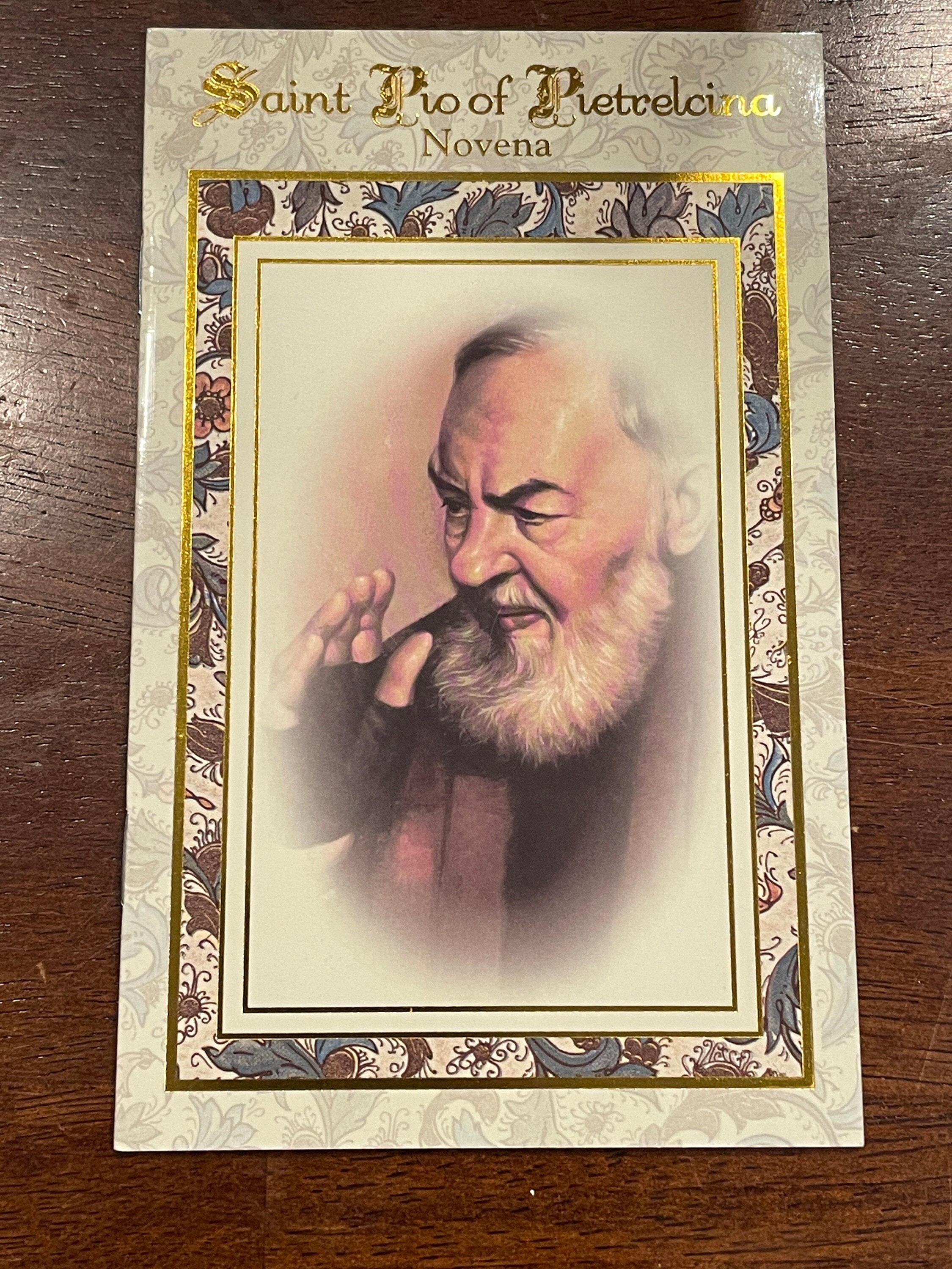 St. Padre Pio Novena - Etsy