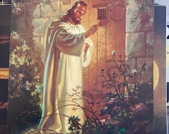 Christ Knocking On Hearts Door  (Print Only) 8X10 Inch