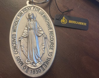 Miraculous Medal 3.5 Inch Key Chain