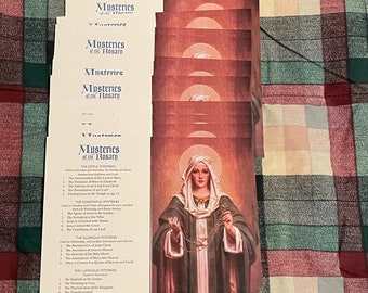 Printable Rosary Prayer Cards Holy Rosary Diagram Our Lady Rosary How to Pray the Rosary ...
