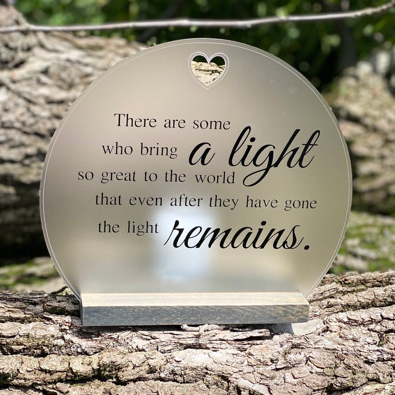 Download Wedding Memorial Sign Acrylic Wedding Sign Memorial Candle | Etsy