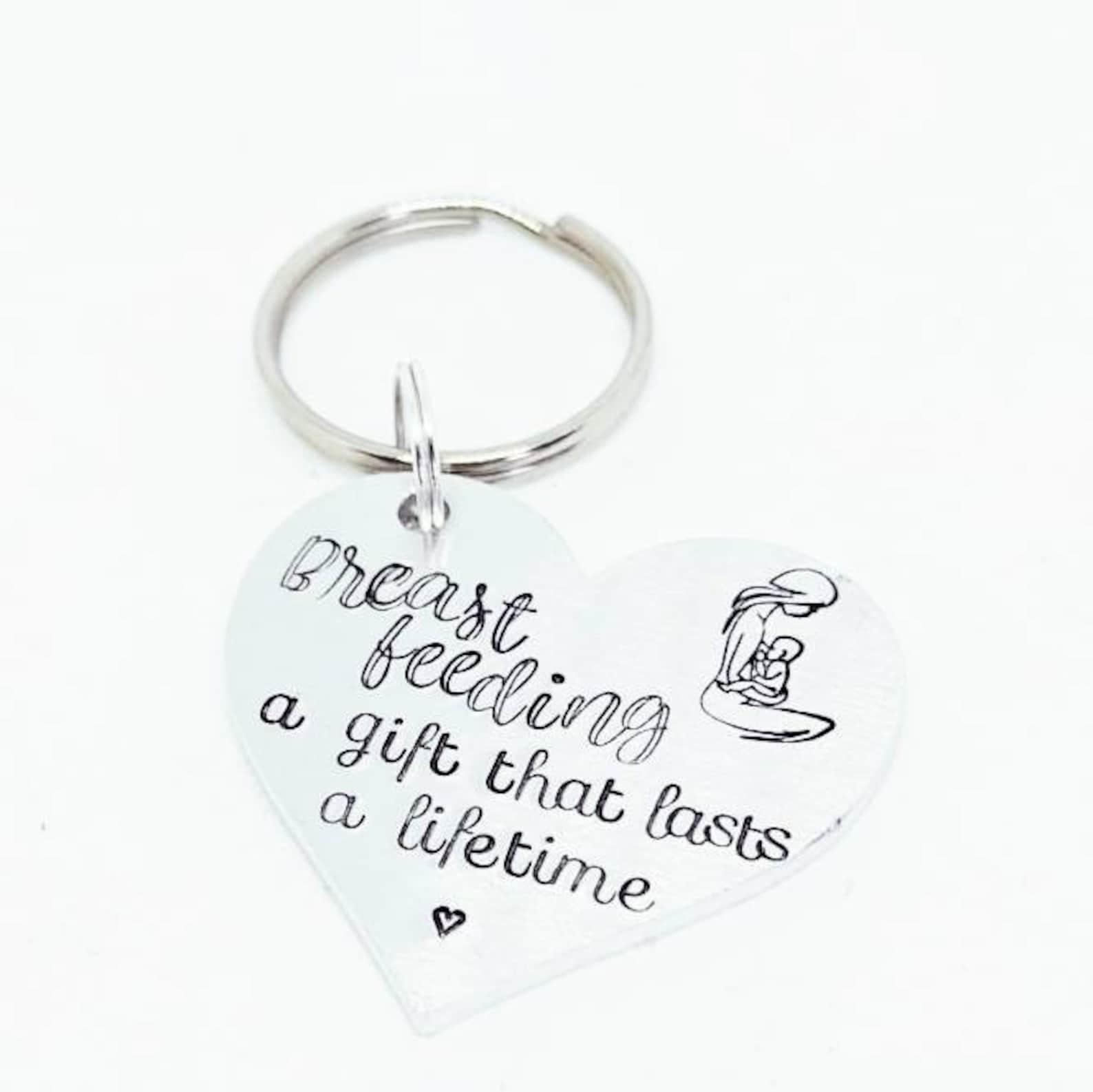 Breastfeeding Keyring a Gift That Lasts a Lifetime Etsy UK