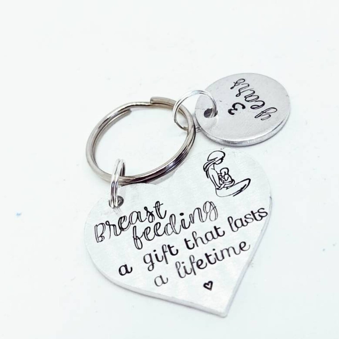 Breastfeeding Keyring a Gift That Lasts a Lifetime Etsy UK