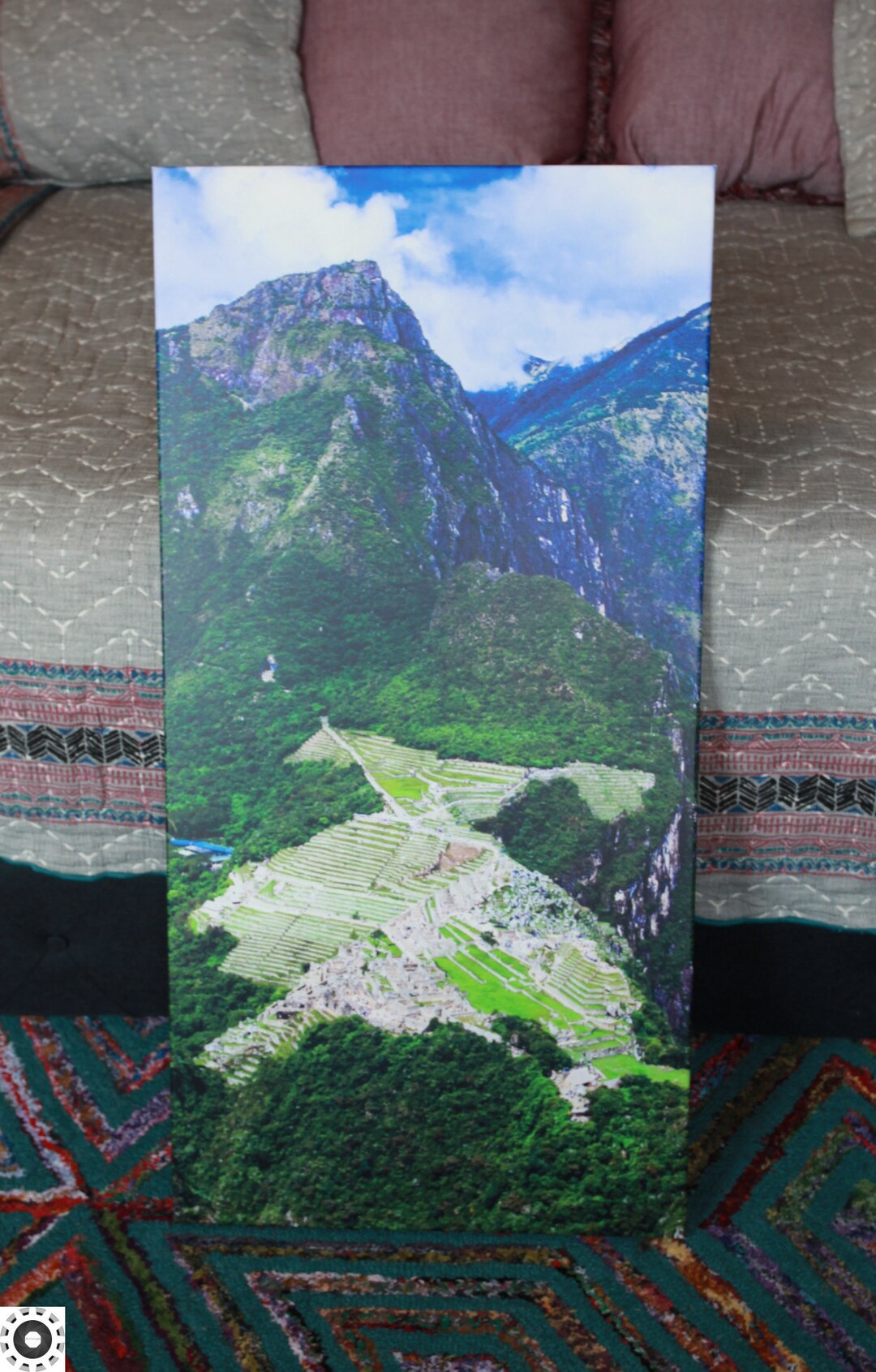 Machu Picchu portrait Pano Etsy