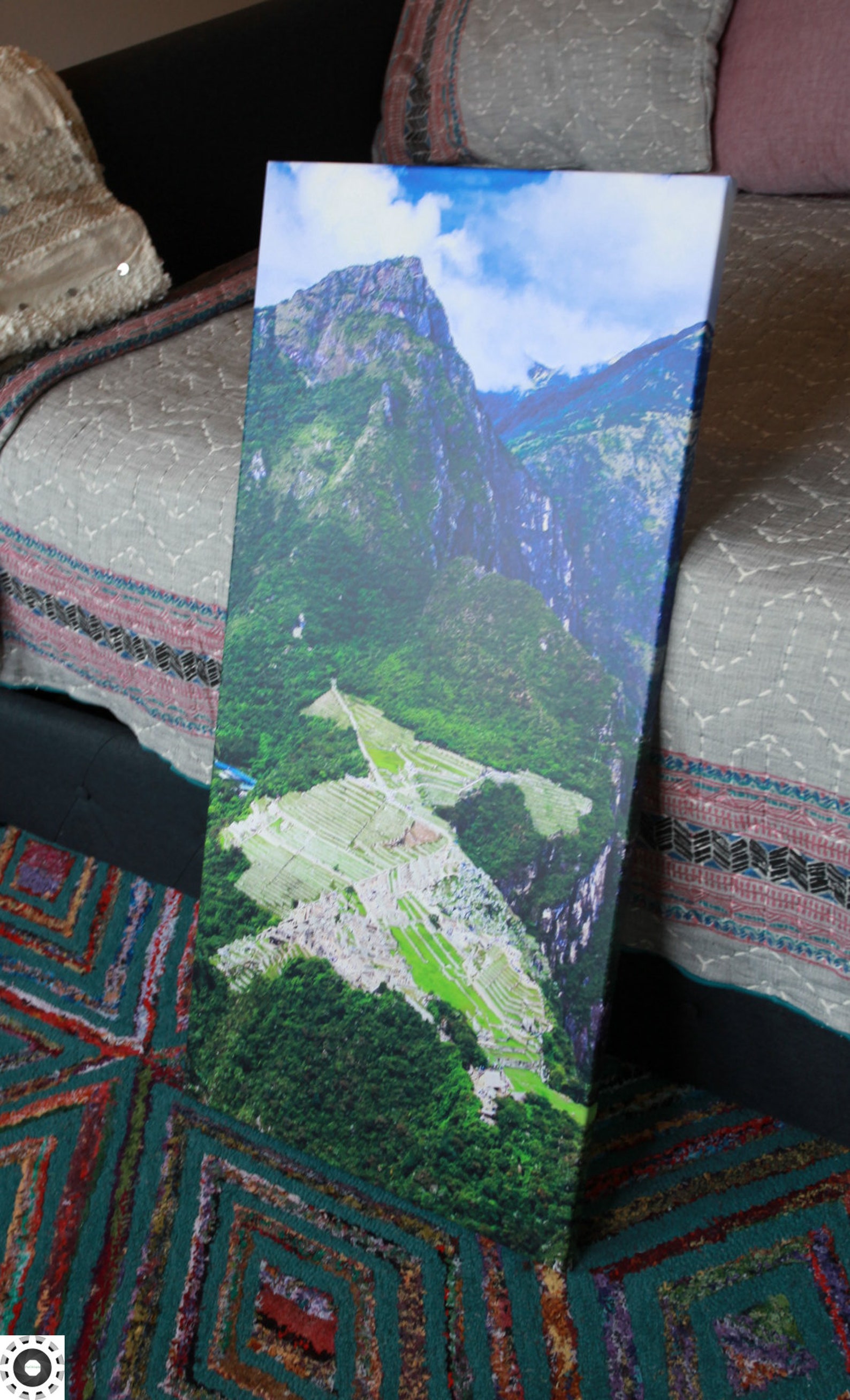 Machu Picchu portrait Pano Etsy