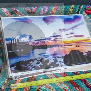 Ahu Tahai boatdock sunset (Poster)