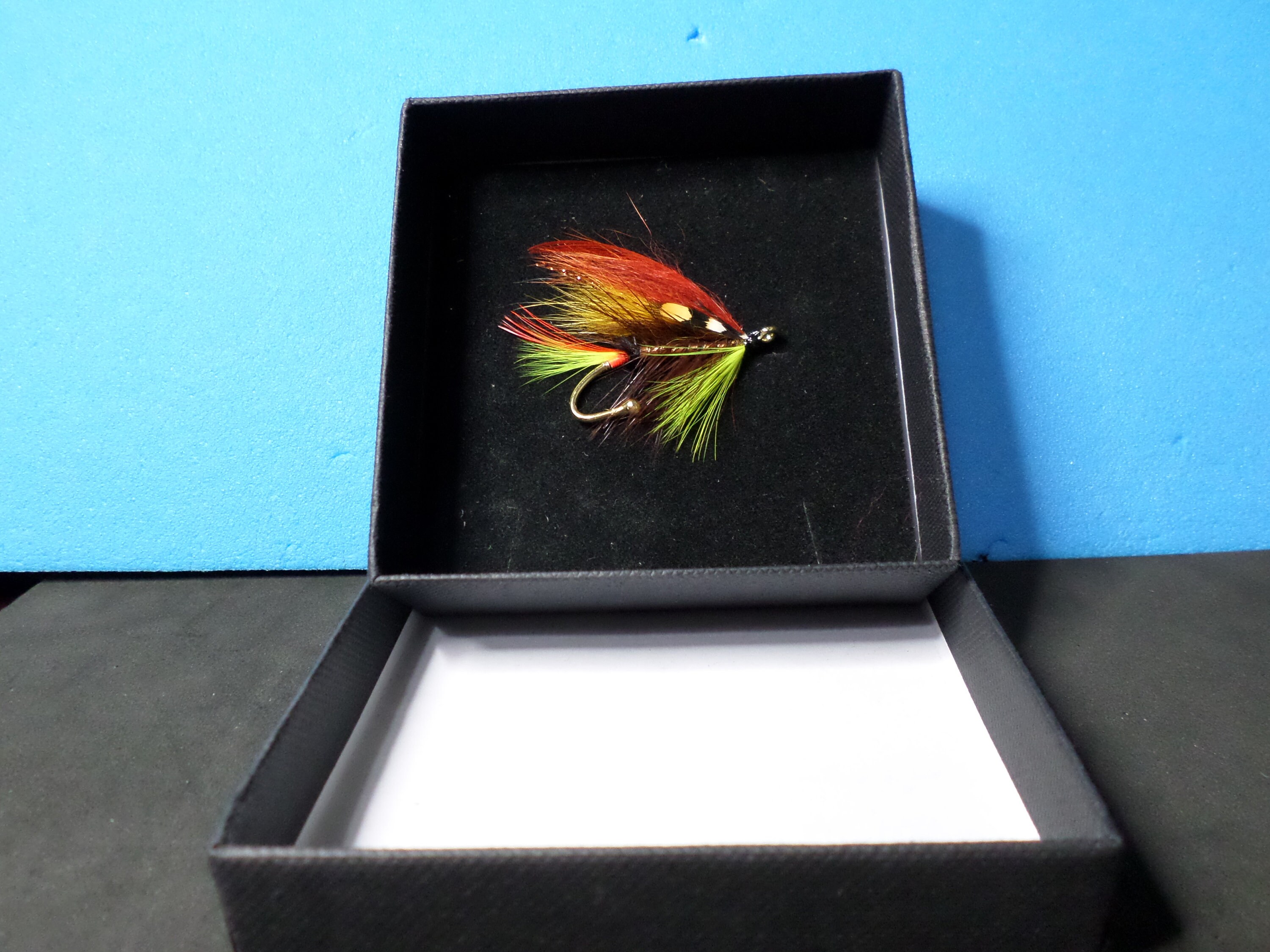 Autumn Gold Superior Quality Salmon Fly Brooch Pin Etsy