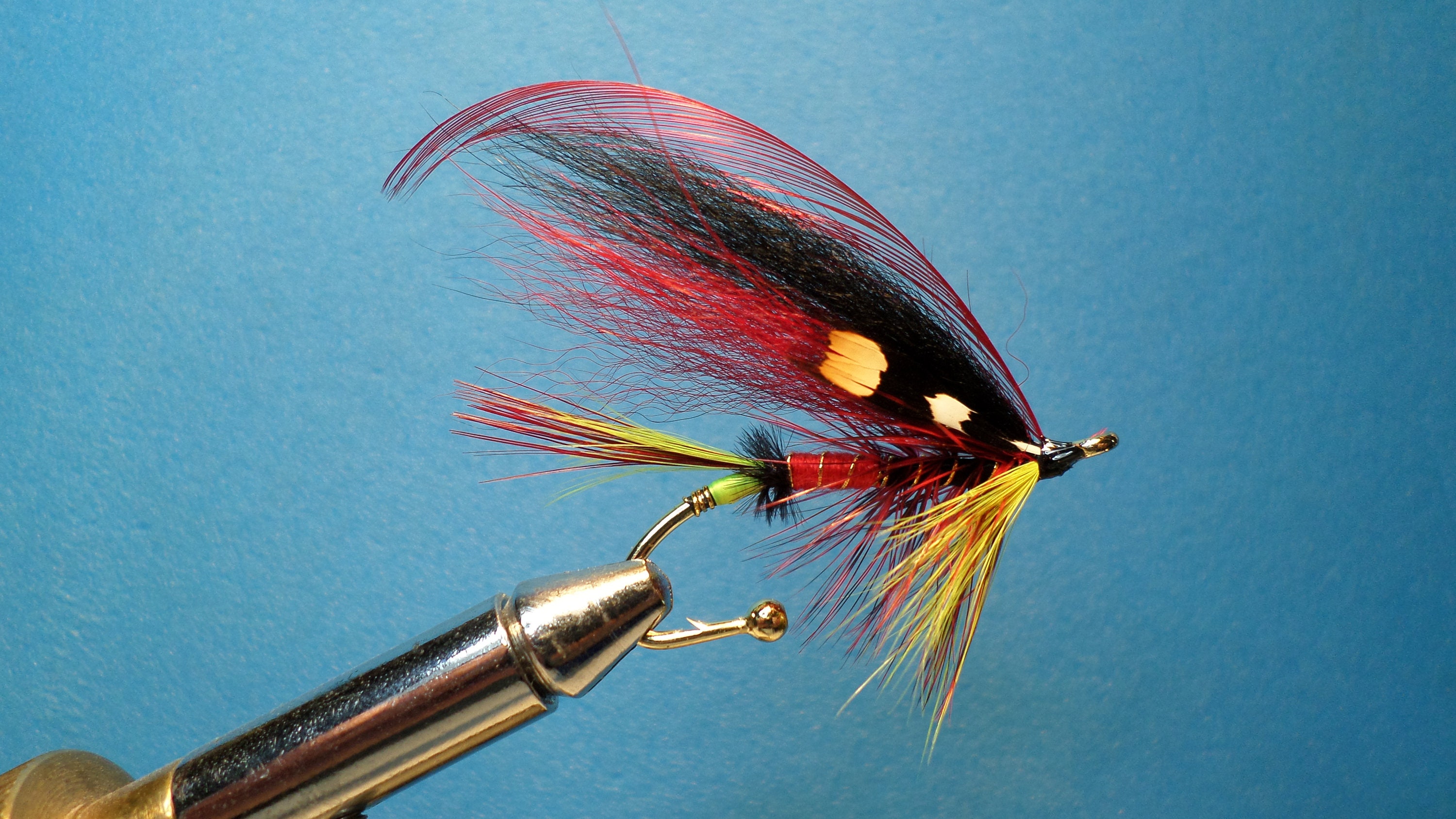 The Mcgreggor Superior Quality Salmon Fly Brooch Pin Etsy