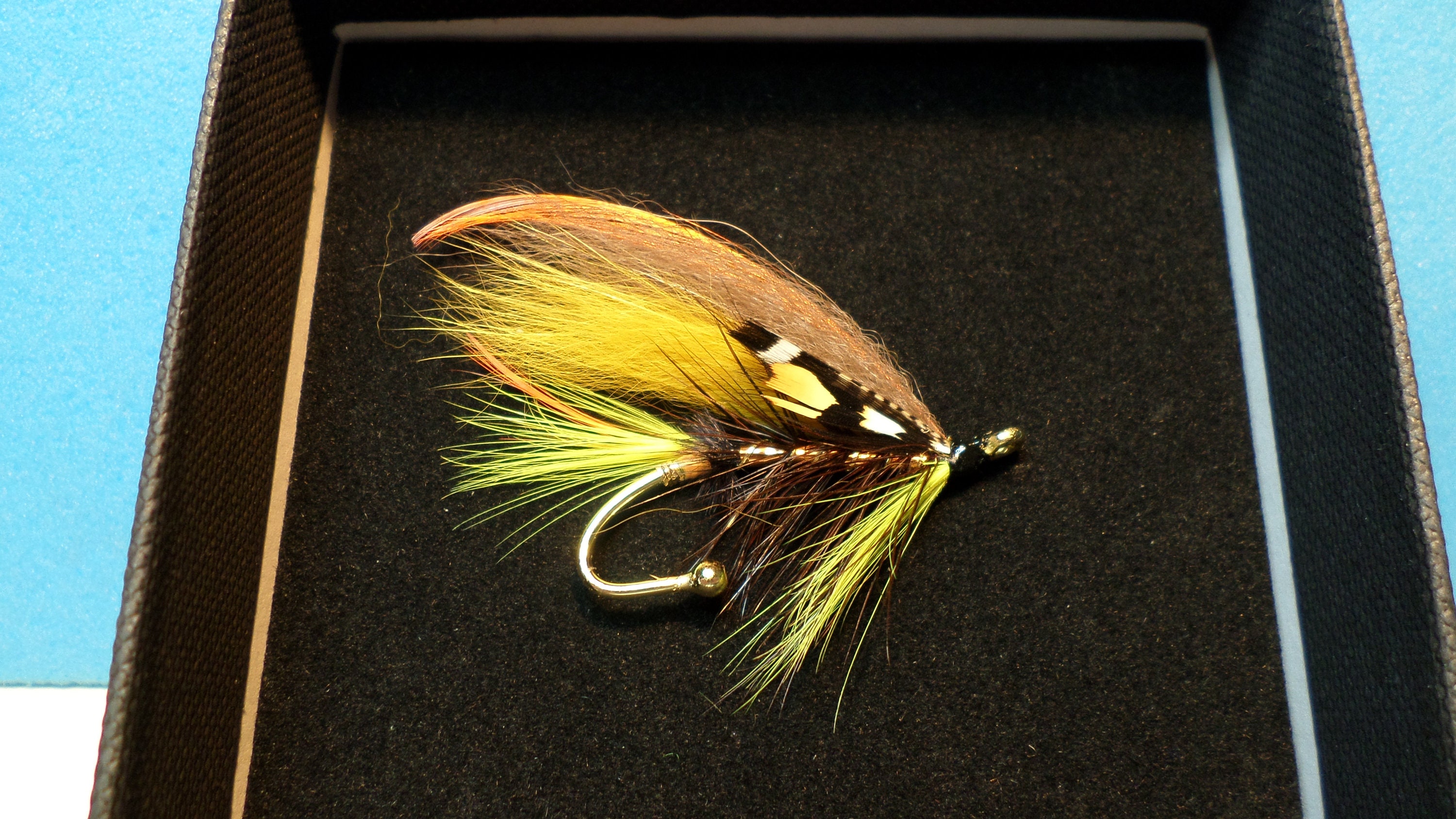 Banana Superior Quality Salmon Fly Brooch Pin Etsy