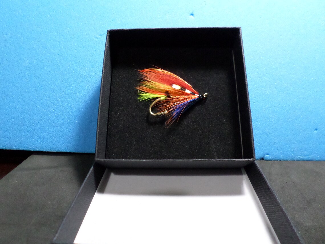 The Dunkeld Superior Quality Salmon Fly Brooch Pin Etsy