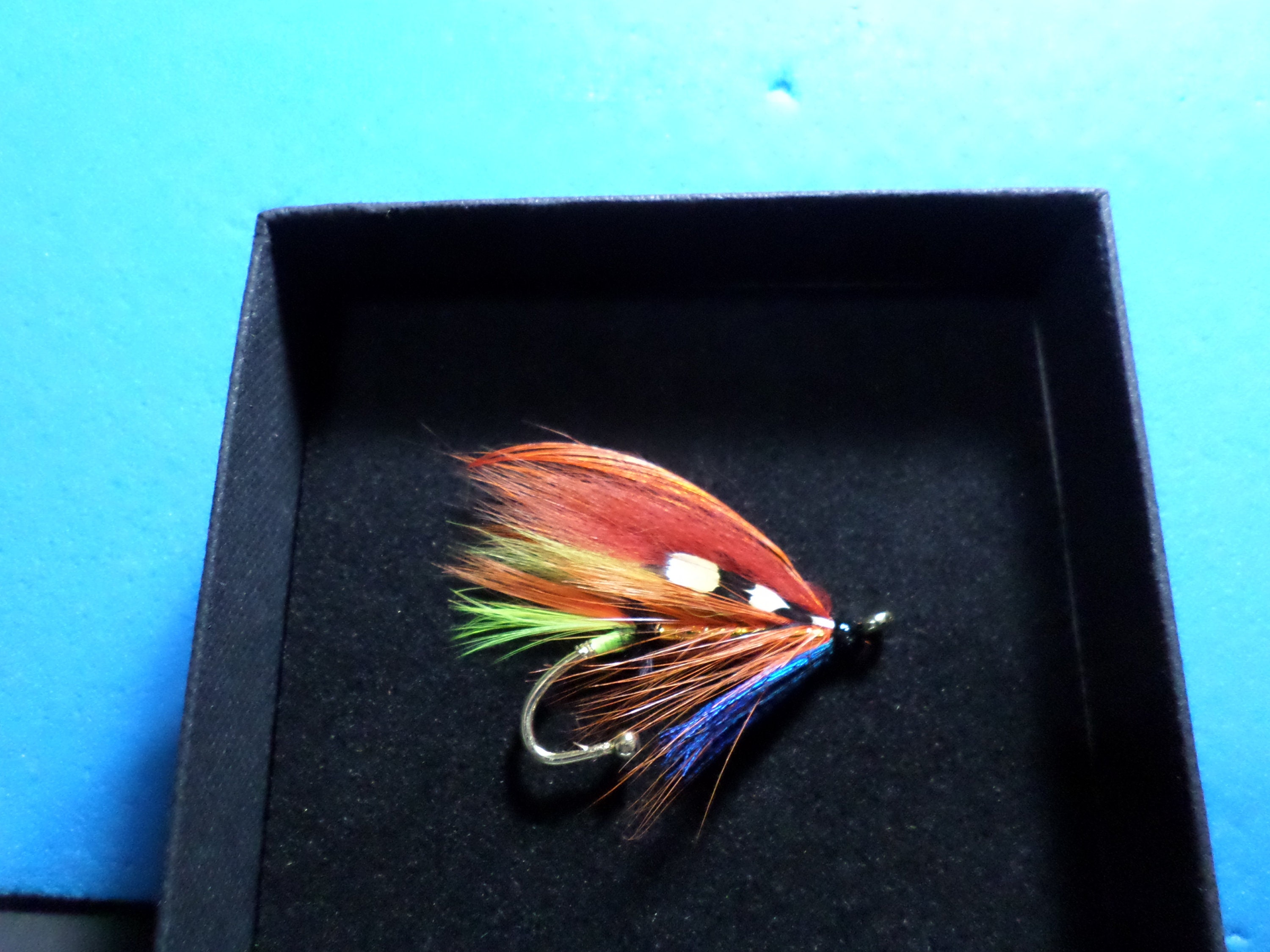 The Dunkeld Superior Quality Salmon Fly Brooch Pin Etsy