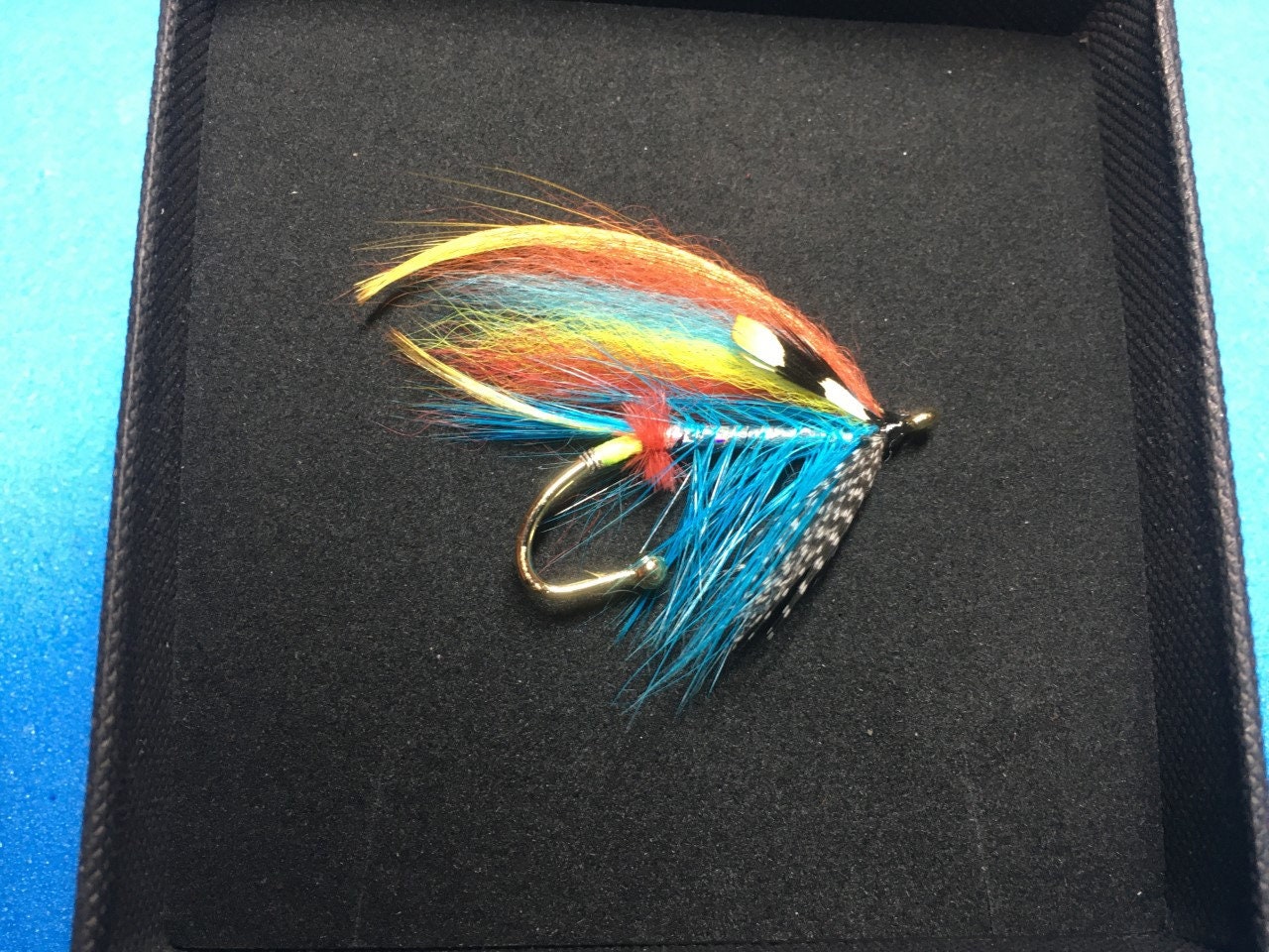 Silver Doctor Superior Quality Salmon Fly Brooch Pin Etsy