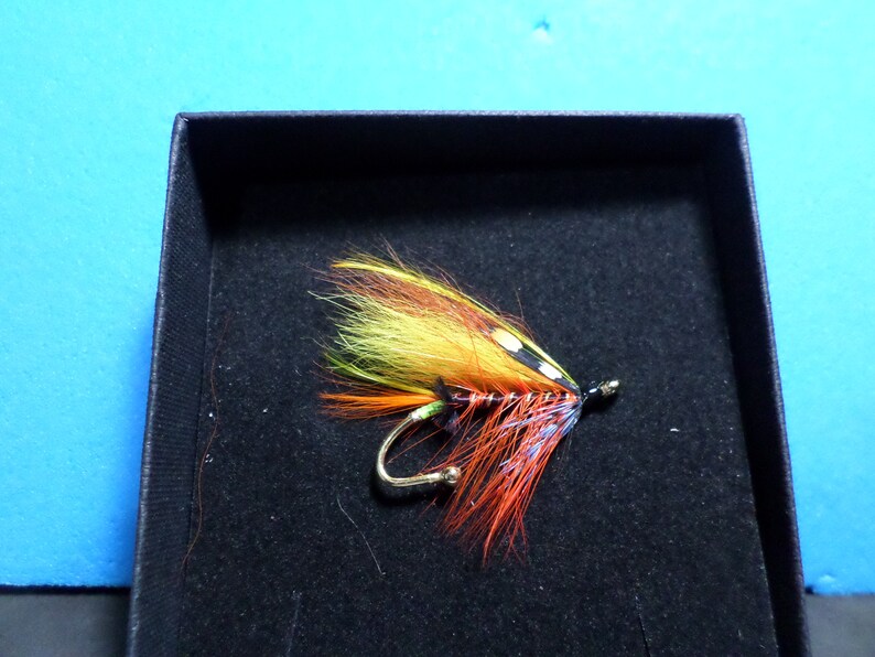 Thunder and Lightning Superior Quality Salmon Fly Brooch Pin Etsy