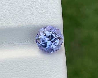 Natural Tanzanite Loose Gemstone Special Unique Fancy Round Cut Loupe Clean, Weight 1.40 Cts, Size 6.5 x 6.5 x 4.8 mm Tanzanite For Jewelry.