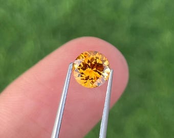 天然オレンジ スペサルタイト ガーネット ルース ジェムストーン、アイ