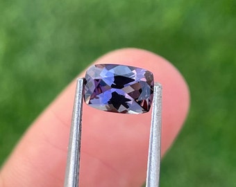 Natural Non Heated Tanzanite Loose Gemstone, Untreated Tanzanite Cushion Shape, Eye Clean, Weight 0.85 Carat, Size 7.2 x 5 x 3.3 MM.