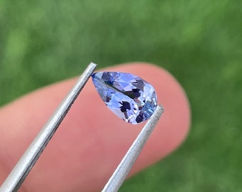 Natural Non Heated Tanzanite Loose Gemstone, Untreated Tanzanite Pear Shape, Eye Clean, Weight 0.75 Carat, Size 7.5 x 4.7 x 3.3 MM.