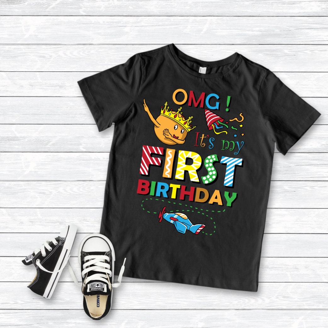 Cool Dab Emoji 1st Birthday T Shirt For Boy