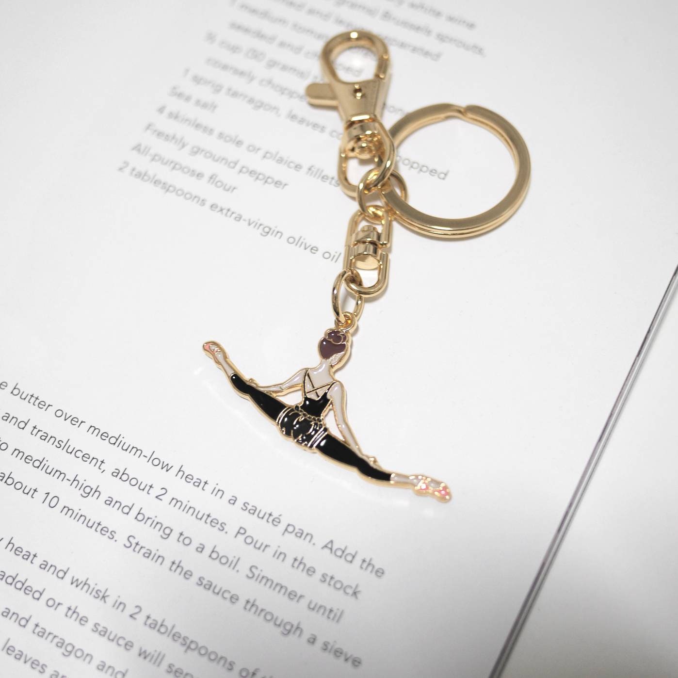 Callerina Key Key Chain / Key Holder / Ballerina Key Chains - Etsy
