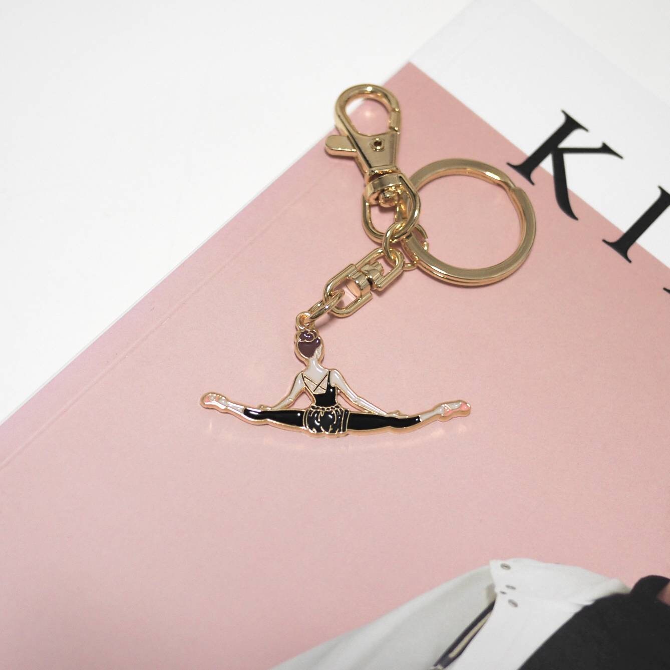 Callerina Key Key Chain / Key Holder / Ballerina Key Chains - Etsy