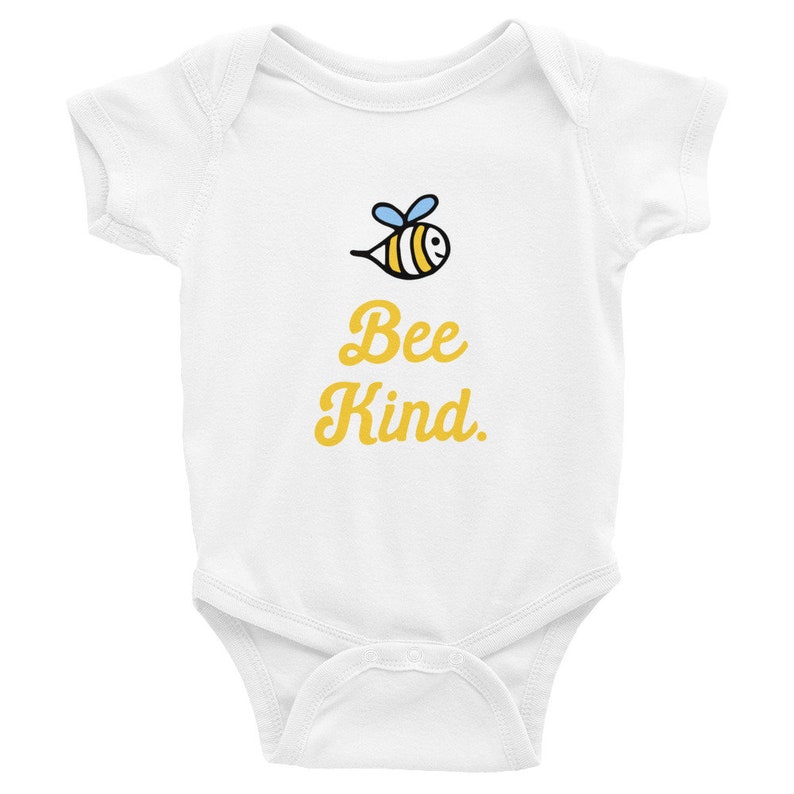 Cute Bee Kind Infant Bodysuit Baby Shower Gift