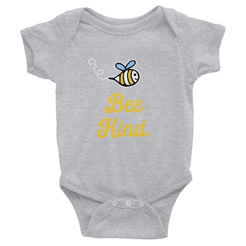 Cute Bee Kind Infant Bodysuit Baby Shower Gift