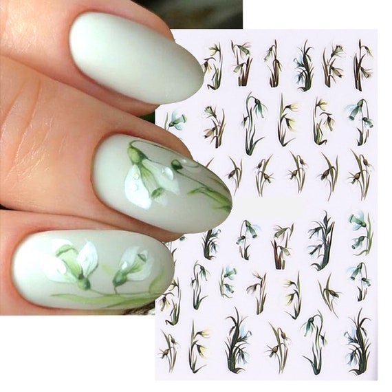 Nail Art Stickers Water Decals Transfers Summer Tropical Palm Trees Leaf –  TheBlueCAT UK
