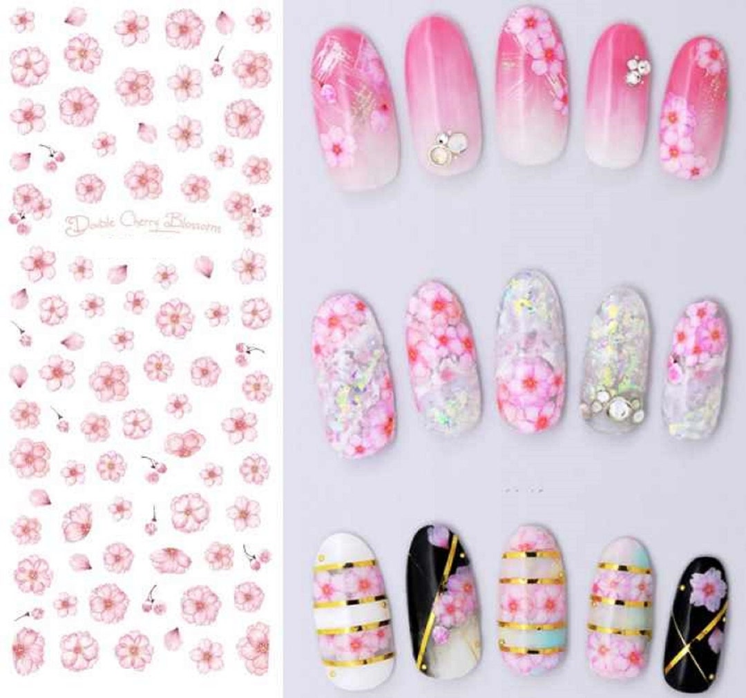 Nail Art Water Decals Stickers Transfers Spring Summer Water - Etsy
