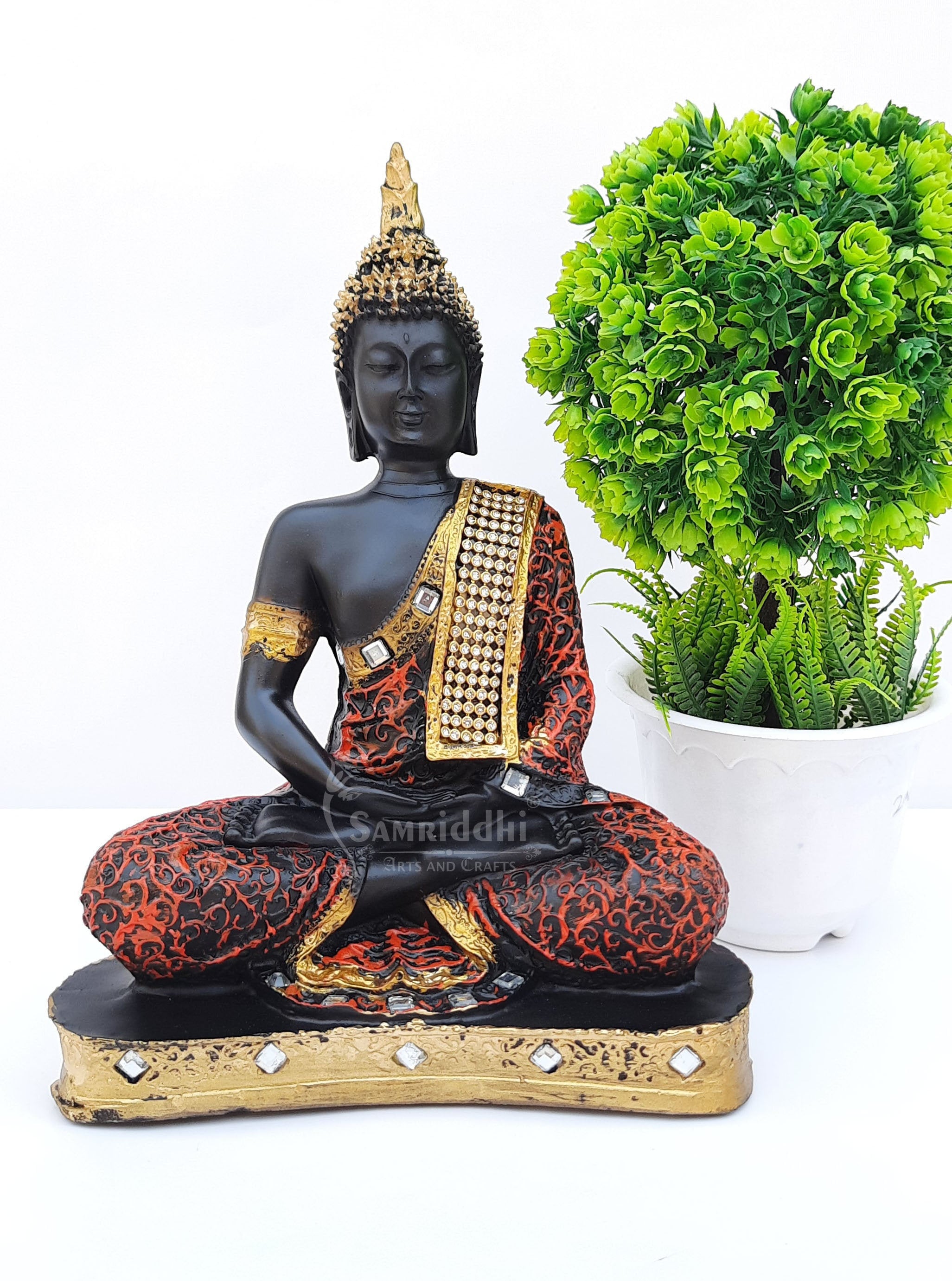 Buddha Statue for Home Decor Meditation Sitting Buddha Idol Etsy