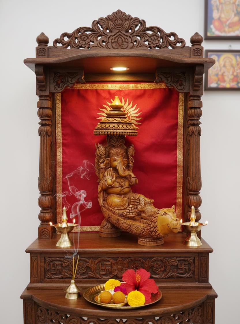 手彫りの木製ガネーシャ像、幸運の贈り物、16インチ - Etsy 日本