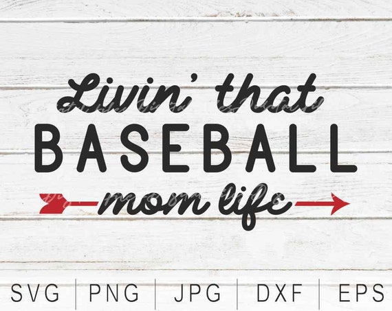 Download Baseball mom SVG Living that baseball mom life SVG Instant ...