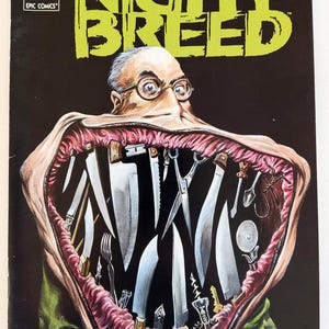 Vintage VTG 1990s Epic Comics Clive Barker's NIGHTBREED #9 Comic Book HORROR