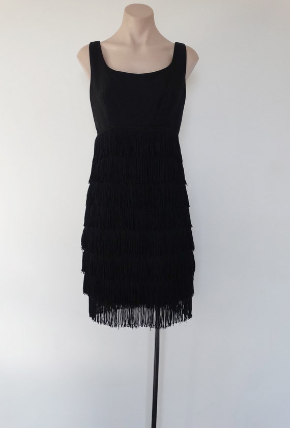 60s fringe dress