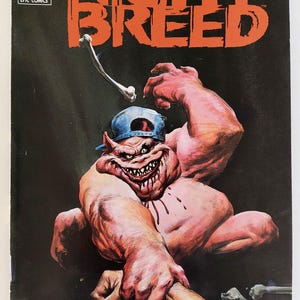 Vintage VTG 1990s Epic Comics Clive Barker's NIGHTBREED #6 Comic Book HORROR