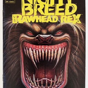 Vintage VTG 1990s Epic Comics Clive Barker's NIGHTBREED #13 Comic Book HORROR