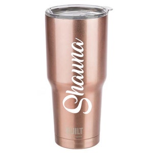 Simple Modern 20 Fluid Ounces Voyager Insulated Stainless Steel Tumbler  with Straw - Gold Marble