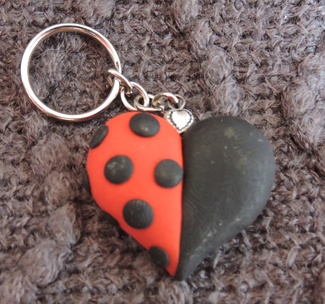 Polymer Clay Keyring Etsy