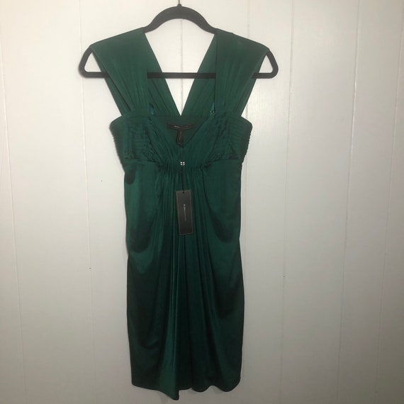 BCBG Maxazria Emerald Green Dress. Xxs 