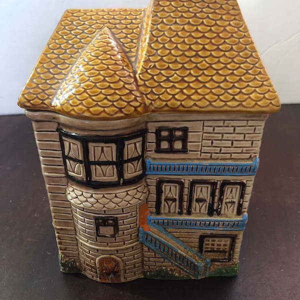 House Cookie Jar Etsy