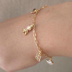 Beauty and the Beast Charm Bracelet - Etsy Beauty and the Beast Charm Bracelet - Etsy